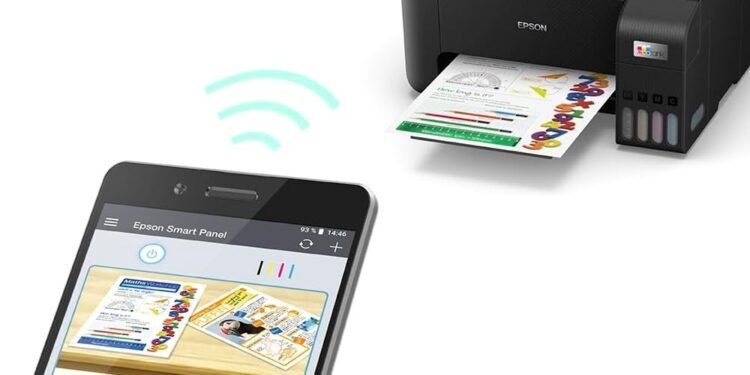 Epson EcoTank L3250 – Multifuncional, Tanque de Tinta Colorida, Wi-Fi Direct, USB, Bivolt, Preto